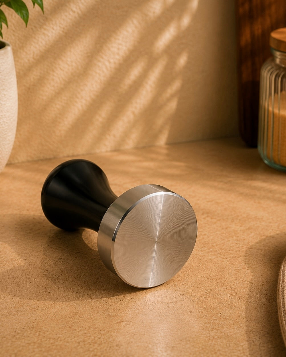 Paslanmaz Çelik Espresso Tamperi 58 mm