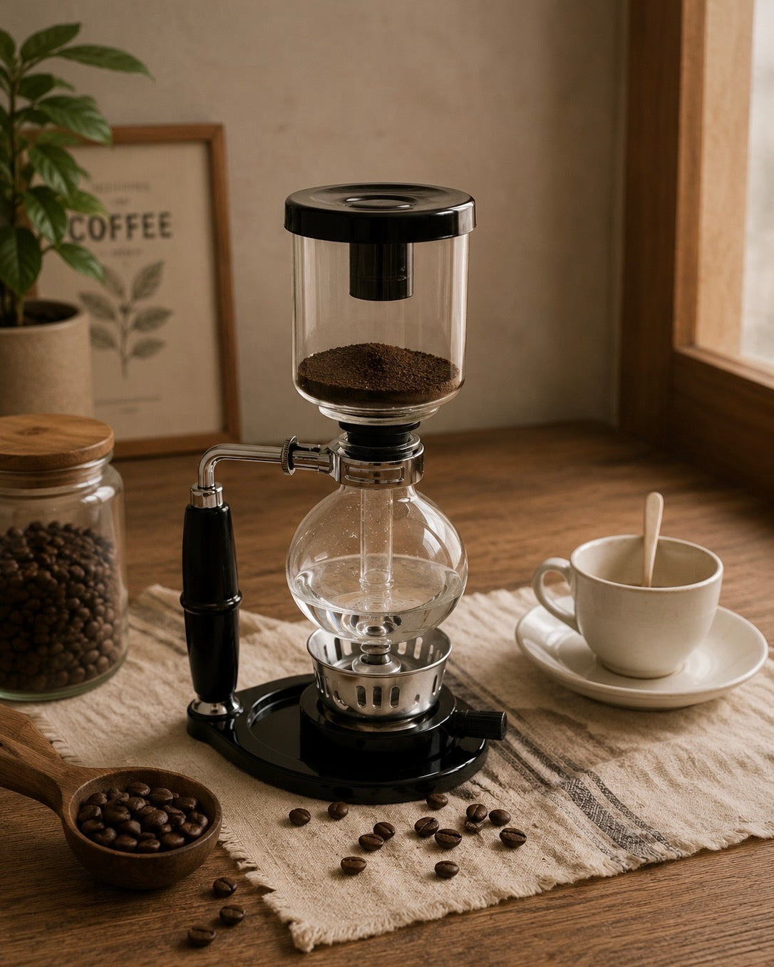 Syphon Kahve Demleme Seti